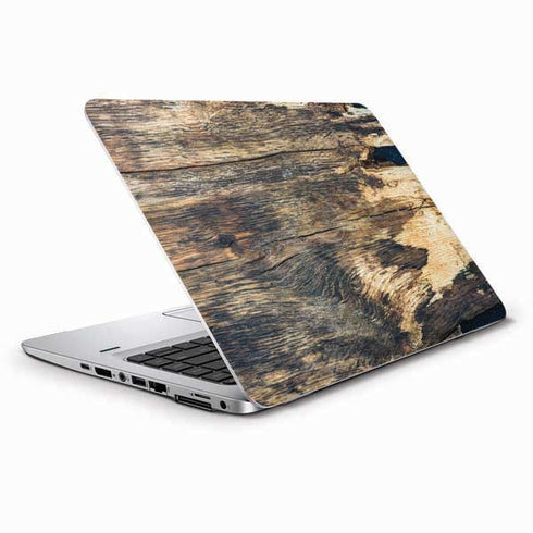 Blue Resin Wood HP Elitebook Skin